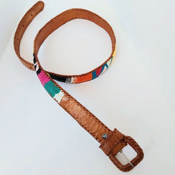 Handmade | Accessories | Vintage Womens Handmade Woven Edge 